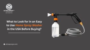 easy to use home spray washer in the USA