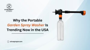 Portable garden spray washer USA
