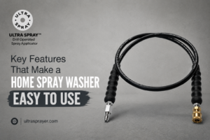 Easy to use home spray washer USA