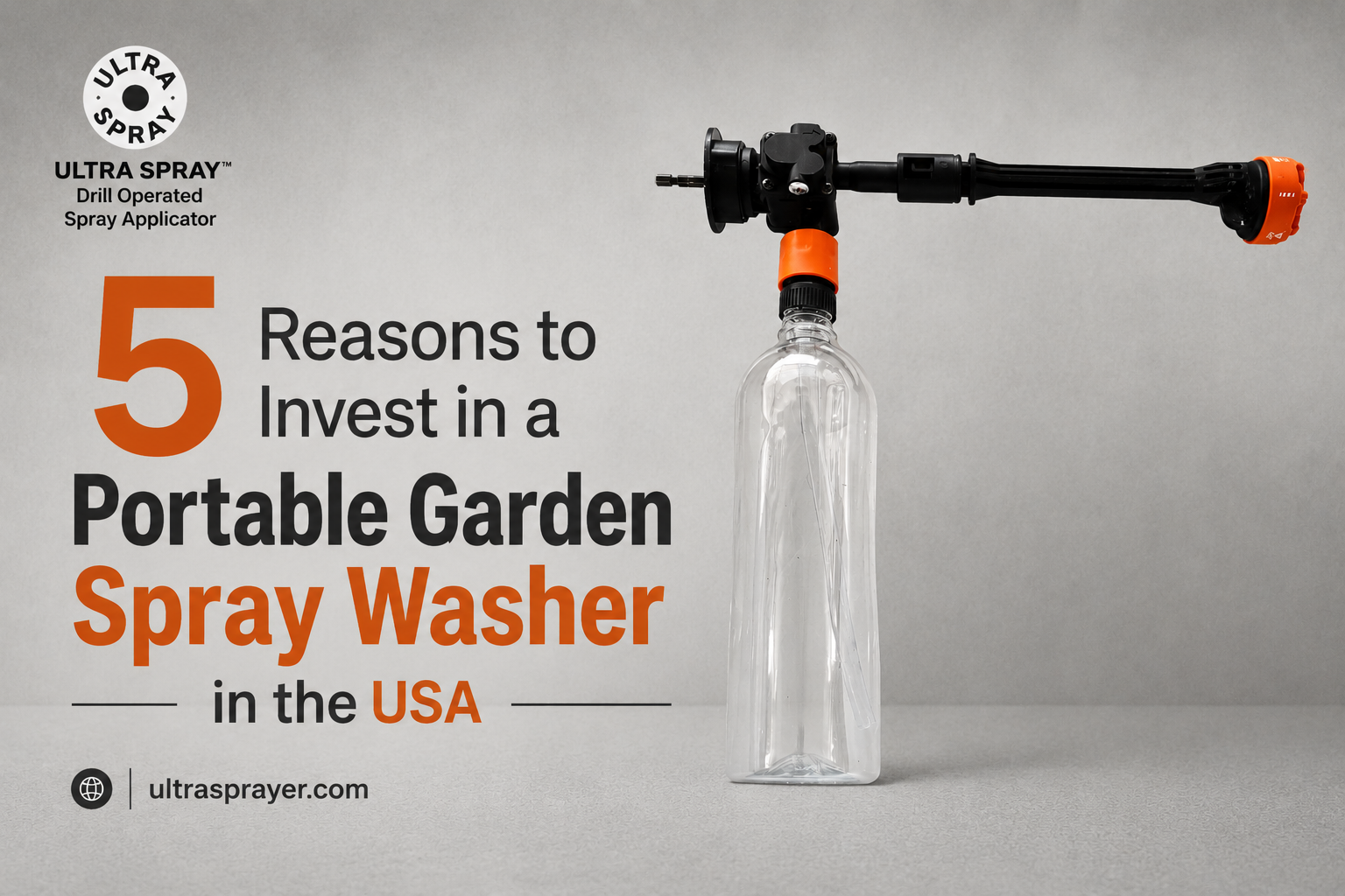5 Reasons to Invest in a Portable Garden Spray Washer in the USA