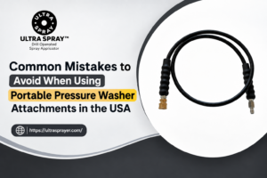 Common Mistakes to Avoid When Using Portable Pressure Washer Attachments in the USA